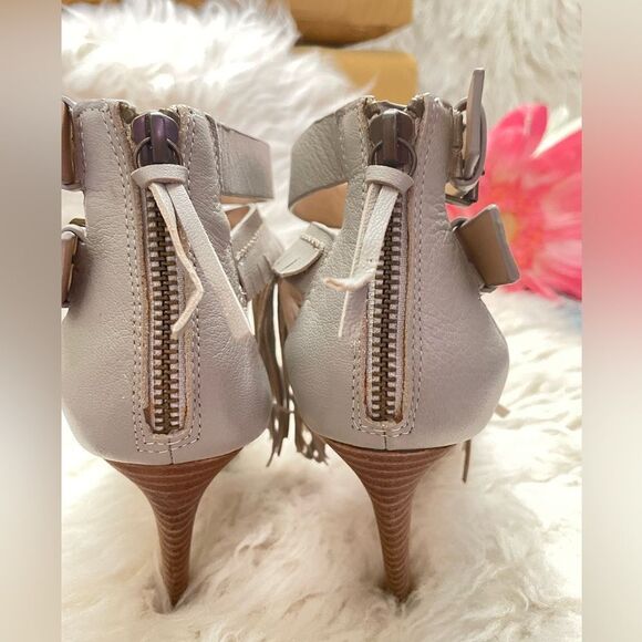 Joe’s Jeans Ironic Fringes Heels Shoes 7.5M - Picture 5 of 7